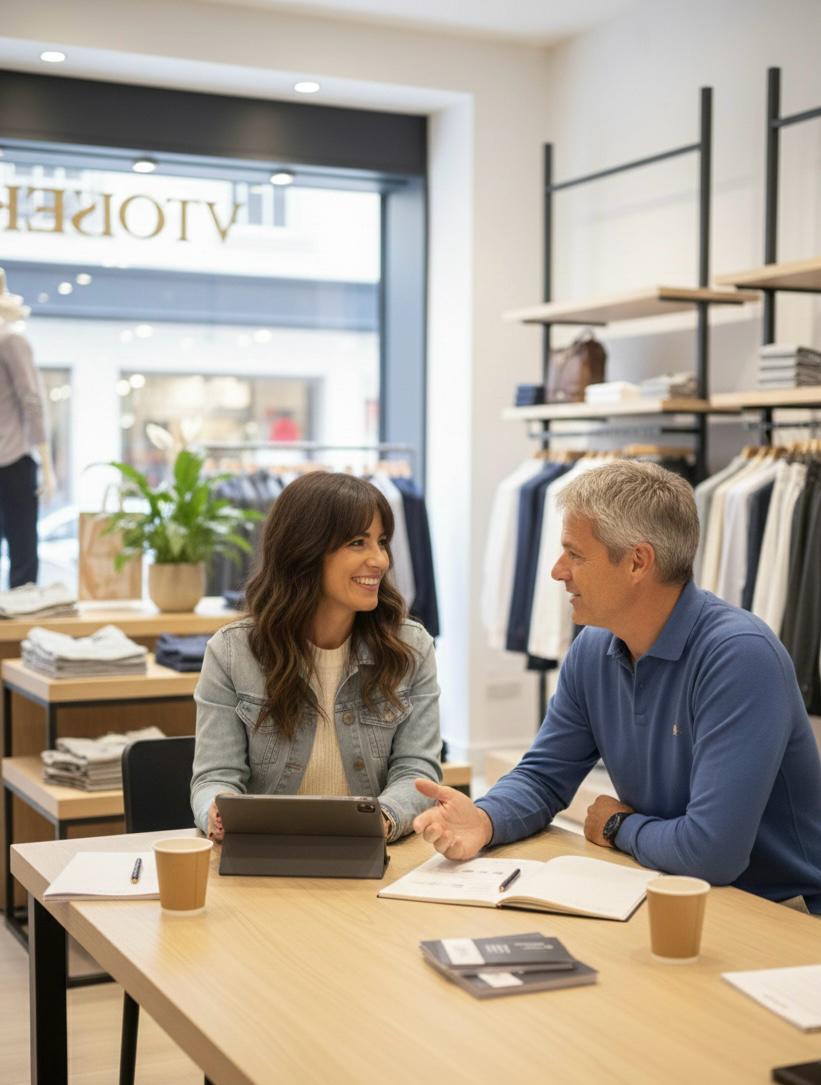 formação de liderança e de vendas no retalho e em todo o setor do comércio