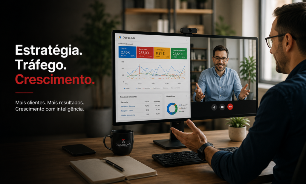 Google Ads para Empresas | Estratégia e Crescimento | 3Solutions