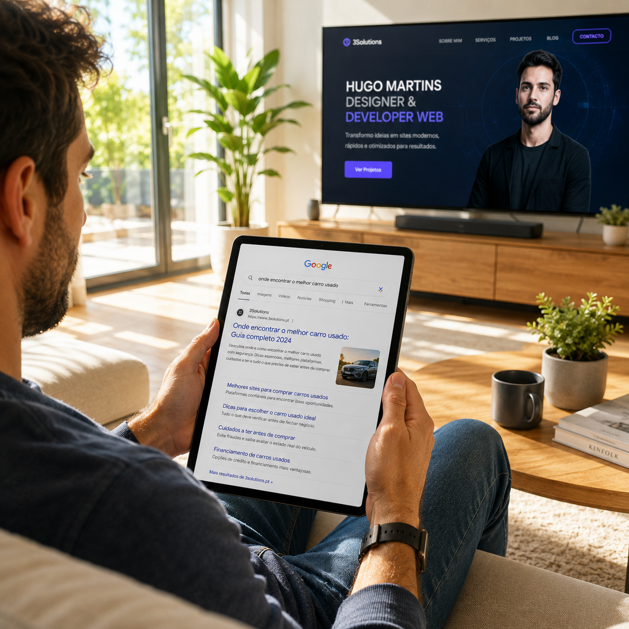 MAS APARECER ONLINE NÃO CHEGA. O VERDADEIRO VALOR DO SEO ESTÁ EM CONSTRUIR AUTORIDADE, CLAREZA E CONFIANÇA PARA QUE A SUA EMPRESA SEJA ENCONTRADA E LEVADA A SÉRIO.